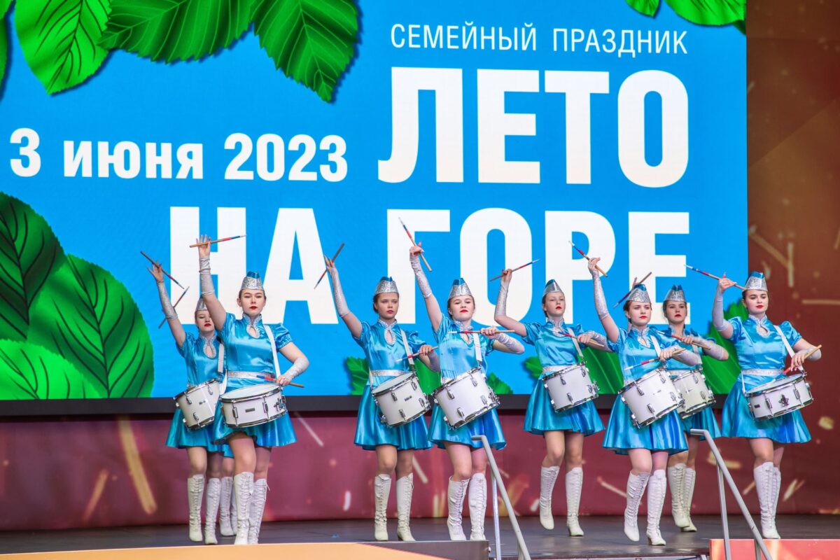 Барабанщицы из Тверской области громко выступили в Москве