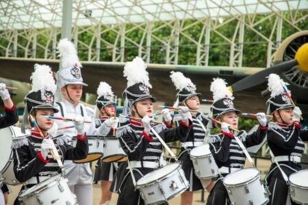 Барабанщицы из Тверской области громко выступили в Москве Барабанщицы из Тверской области громко выступили в Москве