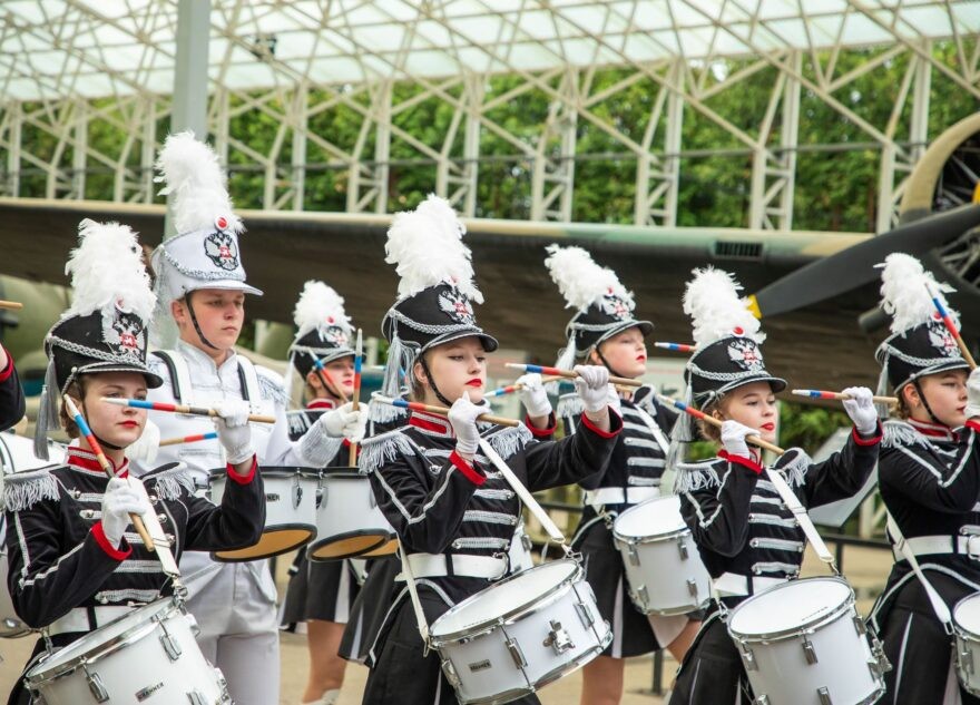 Барабанщицы из Тверской области громко выступили в Москве