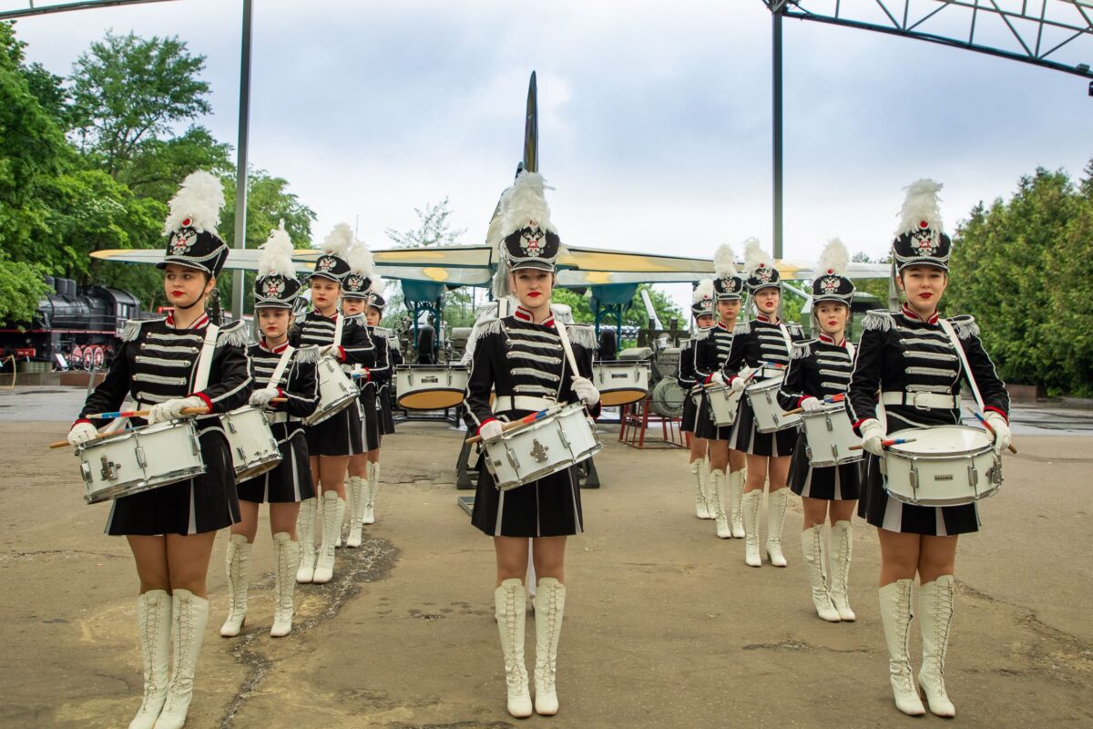 Барабанщицы из Тверской области громко выступили в Москве