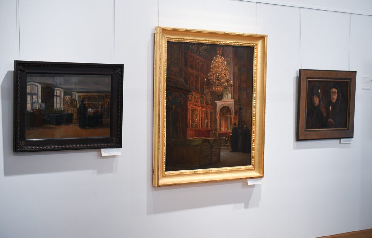 Полпред президента Игорь Щёголев и губернатор Игорь Руденя посетили открытие выставки «Русский мир» в Твери