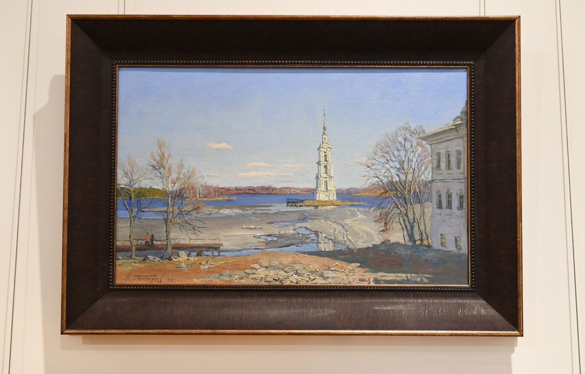 Полпред президента Игорь Щёголев и губернатор Игорь Руденя посетили открытие выставки «Русский мир» в Твери