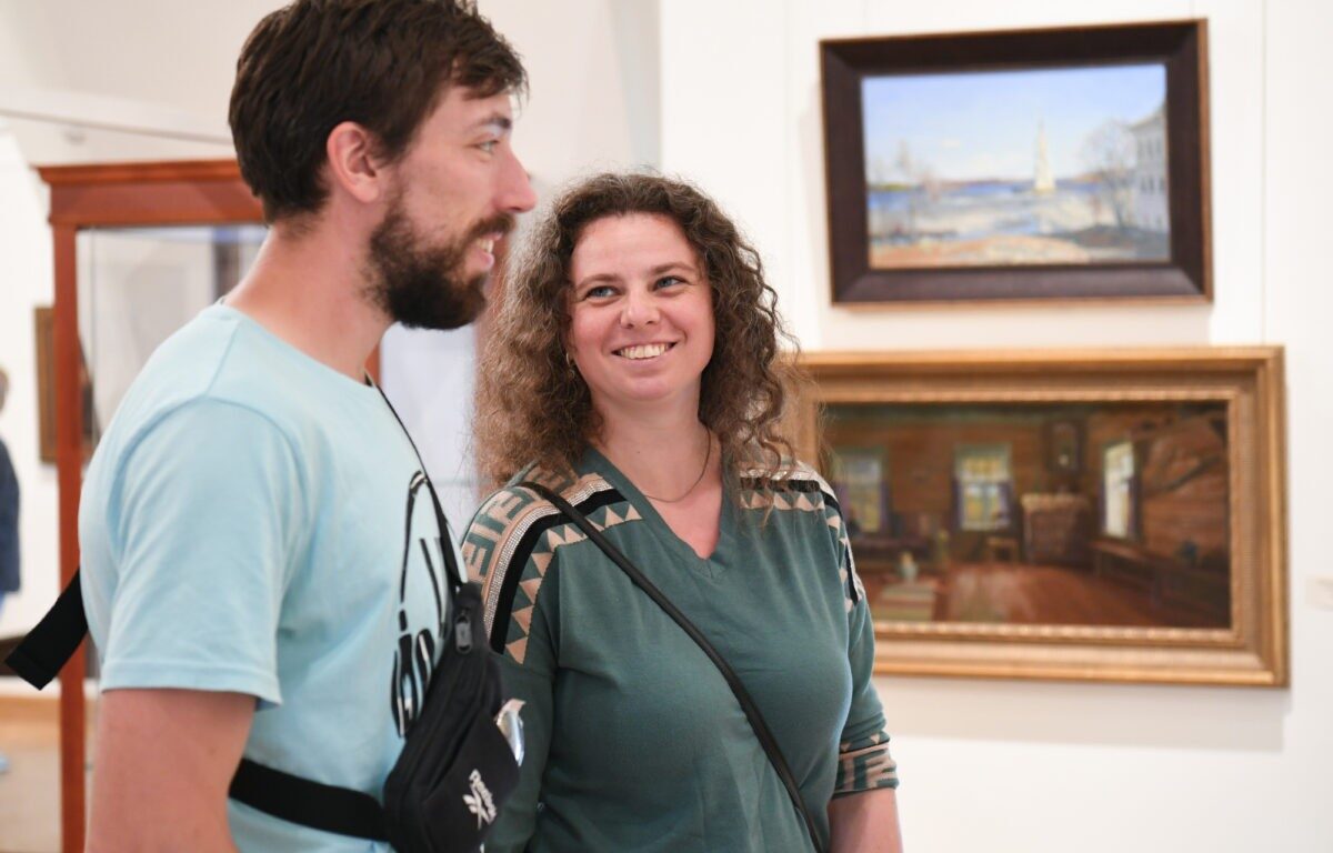 Полпред президента Игорь Щёголев и губернатор Игорь Руденя посетили открытие выставки «Русский мир» в Твери