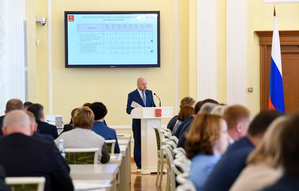 Губернатор Игорь Руденя поставил задачи по развитию в Тверской области системы скорой медицинской помощи