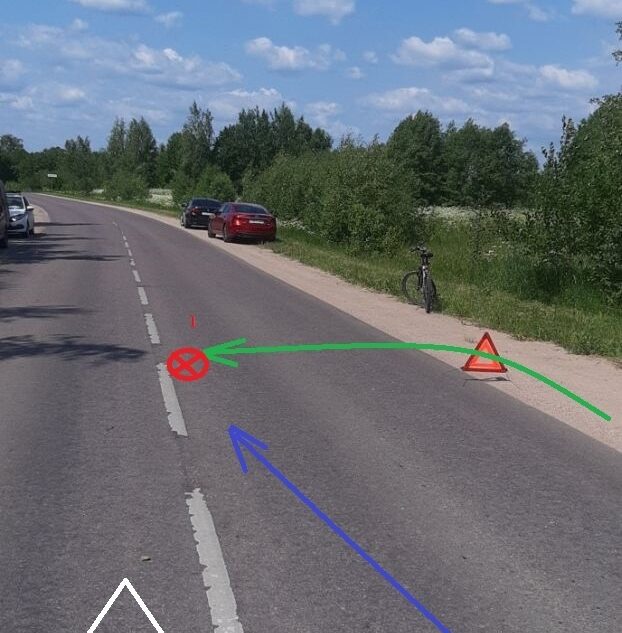 В Тверской области неисправный велосипед вывез своего хозяина под колеса легковушки В Тверской области неисправный велосипед вывез своего хозяина под колеса легковушки