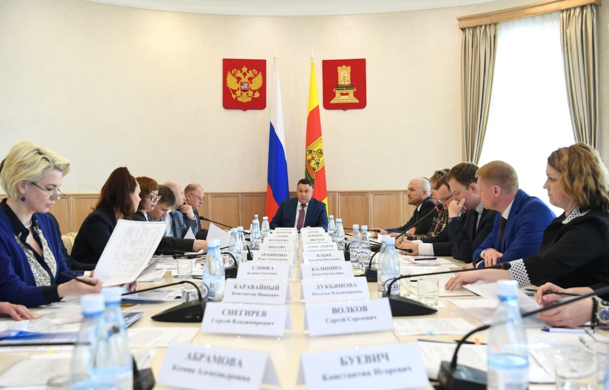 В правительстве Тверской области обсудили вопросы развития профобразования