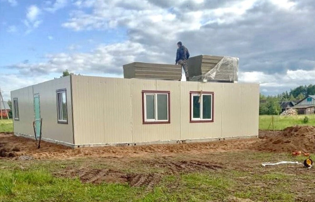 В Тверской области продолжается установка модульных фельдшерско-акушерских пунктов