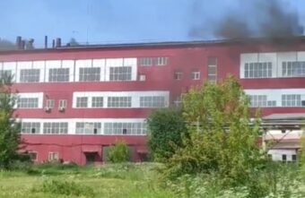 В Тверской области задымился завод В Тверской области задымился завод