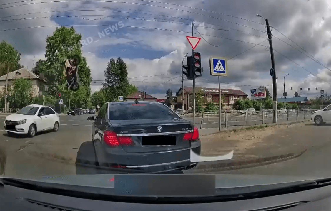 Момент смертельного ДТП с мотоциклом попал на видео