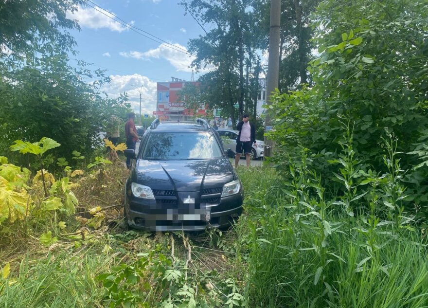 В Тверской области женщина врезалась в столб