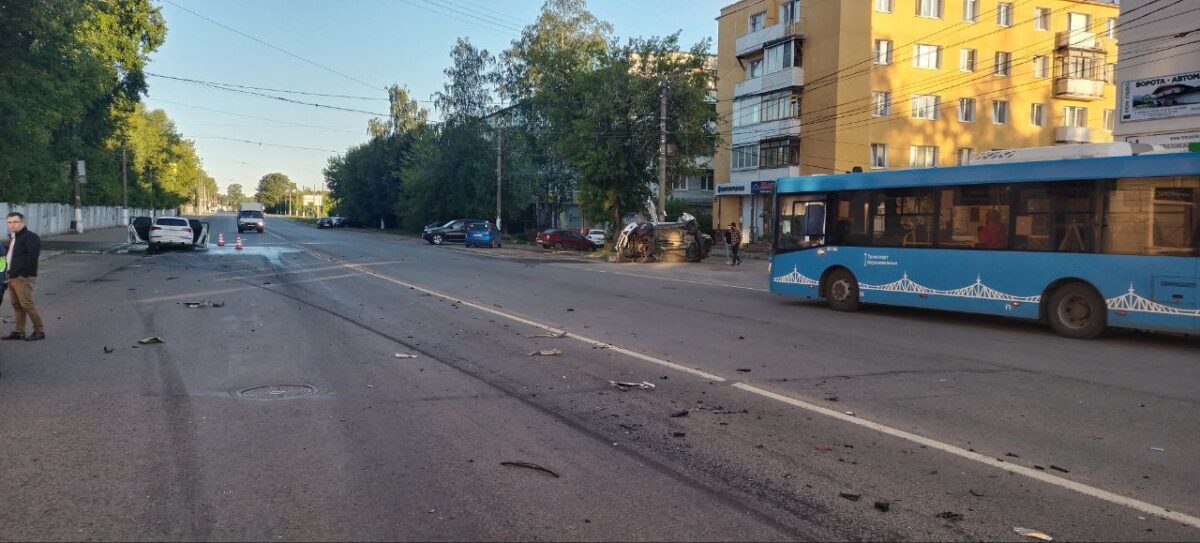 Момент смертельного ДТП с пьяным водителем в Твери попал на камеру