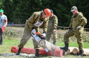 В Тверской области выбрали лучшего лесного пожарного