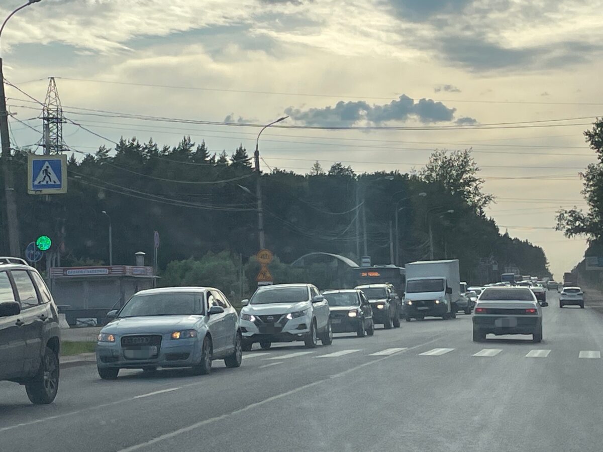 "Постоим!": пробки и перекрытия в Твери 7 июля