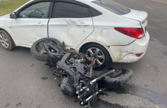 Мотоциклист пострадал в столкновении с "Хёндаем" в Твери Мотоциклист пострадал в столкновении с "Хёндаем" в Твери