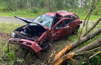 16-летний водитель устроил ДТП с двумя пострадавшими в Тверской области