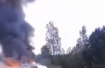 Что известно: подробности, фото и видео с места крушения самолёта в Тверской области