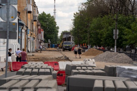 В Твери продлили перекрытие бульвара Радищева В Твери продлили перекрытие бульвара Радищева