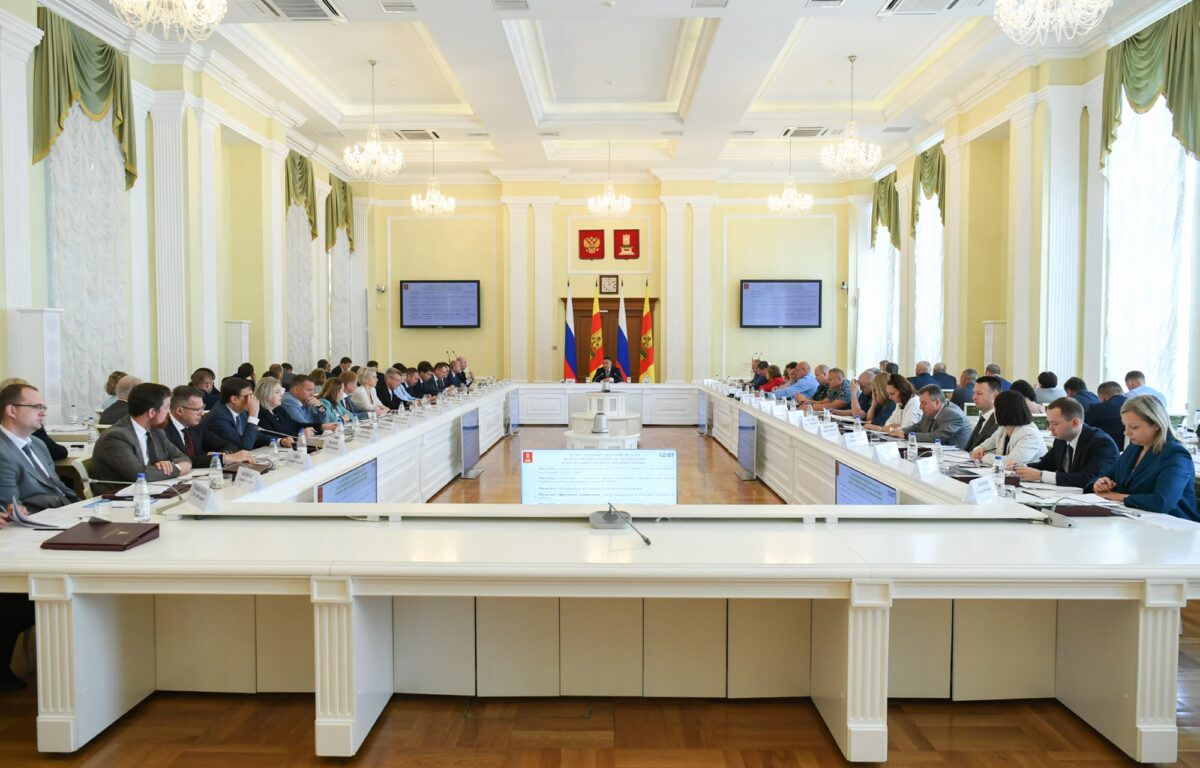 Игорь Руденя поставил задачи по работе по национальному проекту «Здравоохранение» в Тверской области