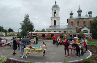 На новой площади под Тверью провели детскую ярмарку На новой площади под Тверью провели детскую ярмарку
