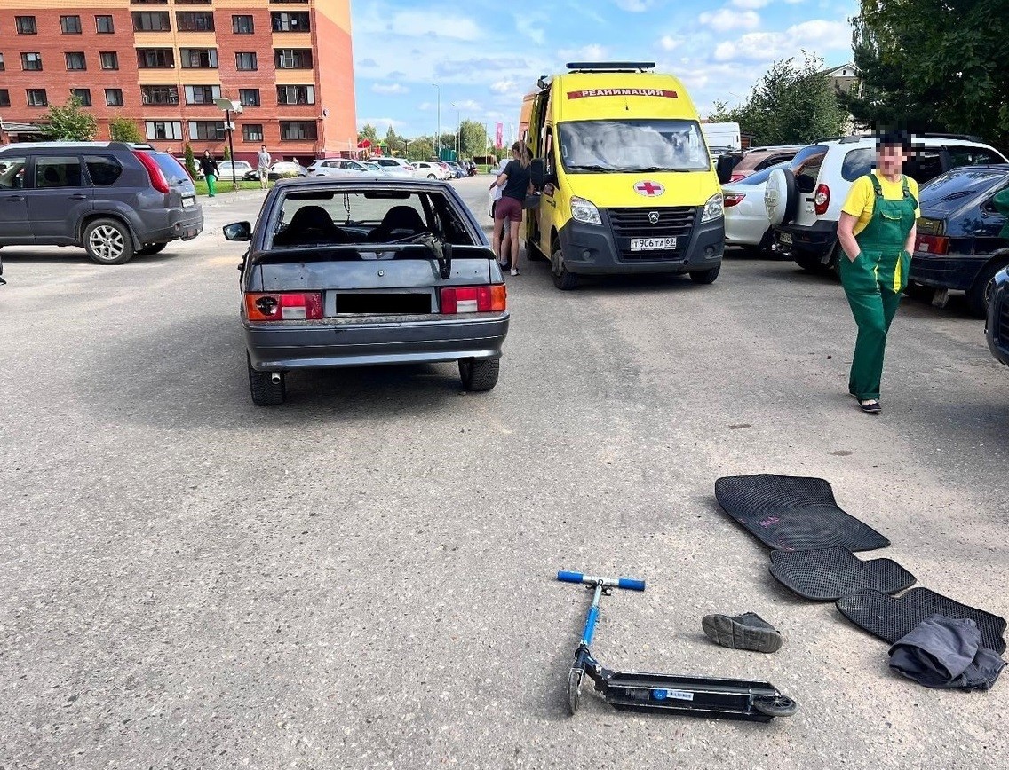 Водитель ВАЗа сбил 8-летнего мальчика на самокате под Тверью