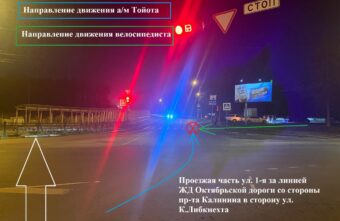 Мальчика-велосипедиста доставили в больницу после ДТП в Твери