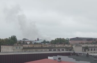 Во Дворе Пролетарки в Твери начался пожар