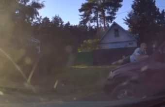 Полиция прокомментировала инцидент с разъярённым «обочечником» под Тверью