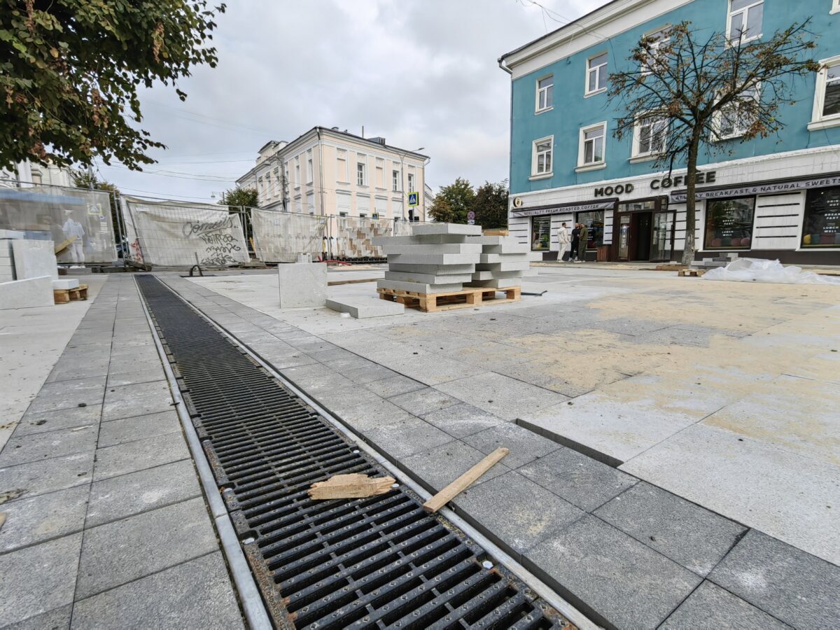 На главной пешеходной улице в Твери определили место для фонтана