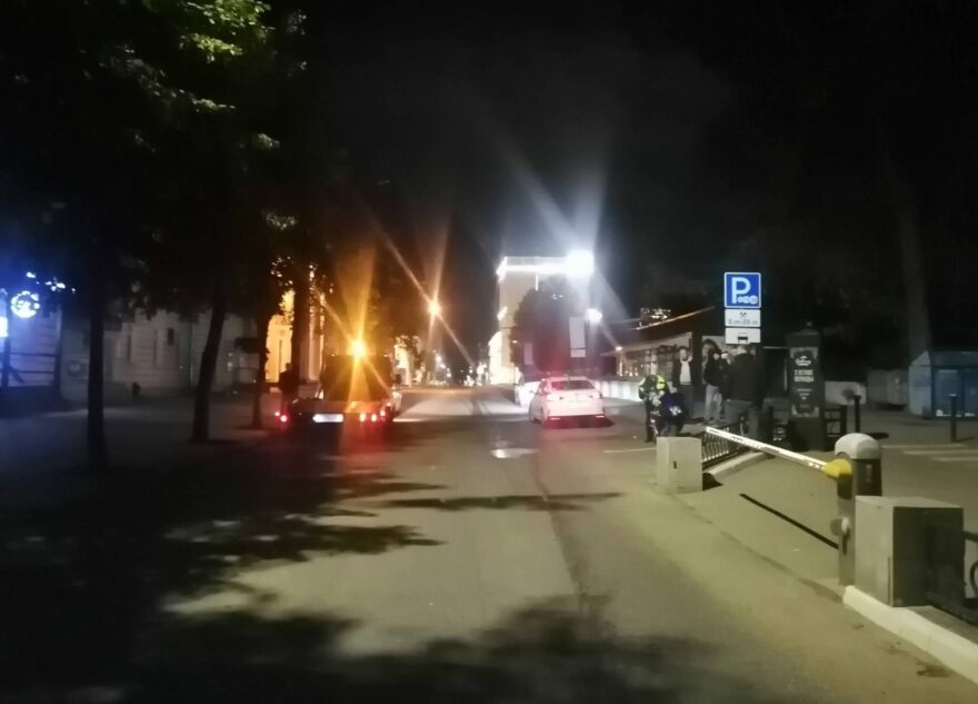 Ночью в Твери опрокинулся мотоцикл, есть пострадавший