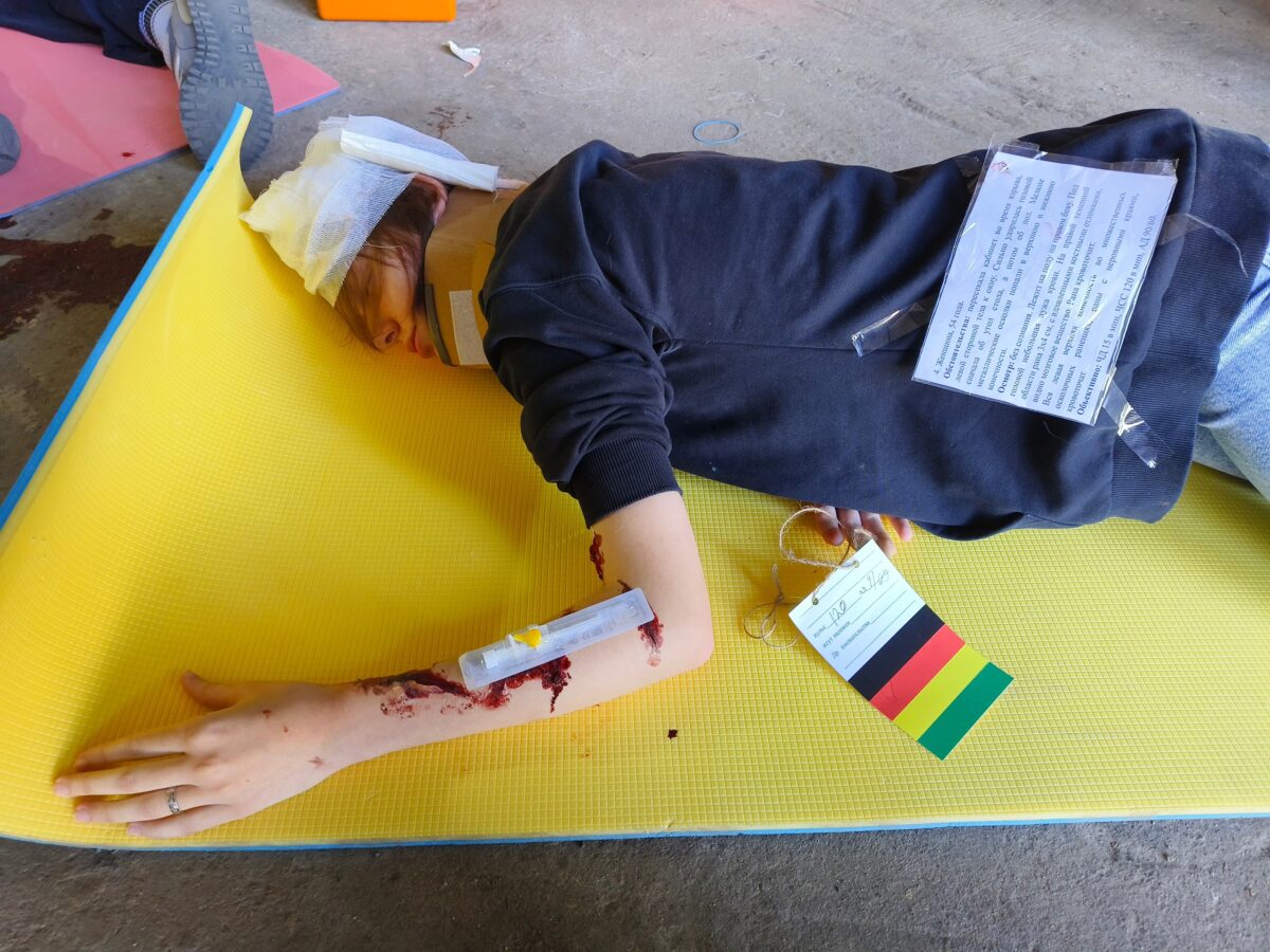 В Твери прошли учения медиков при терактах с применением беспилотников  