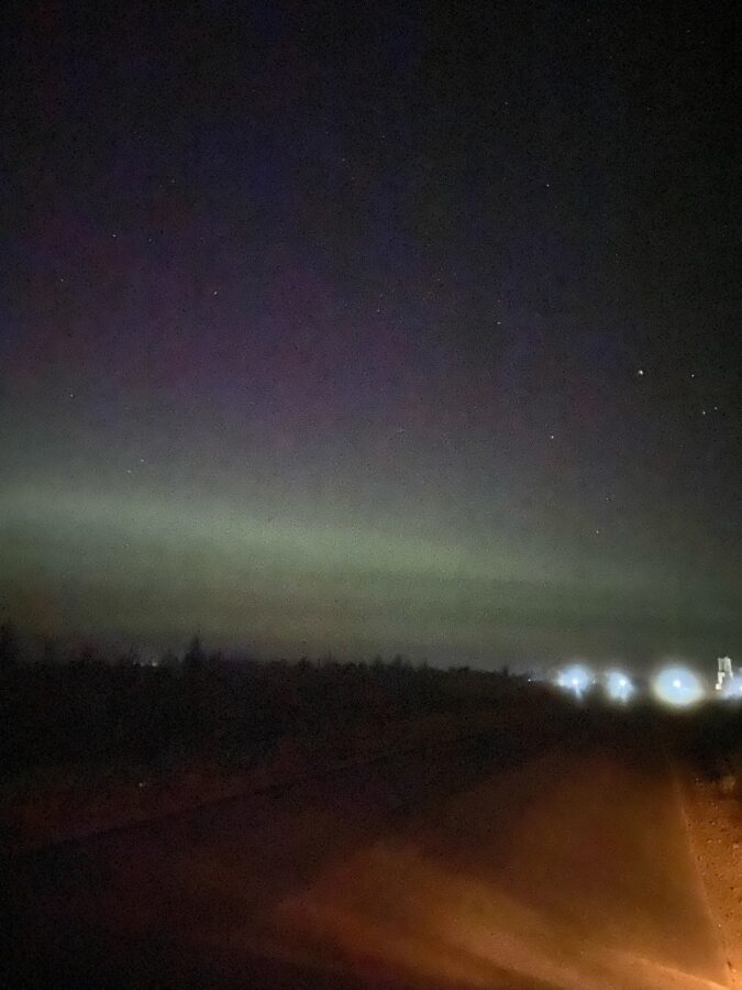 В Тверской области продолжаются северные сияния