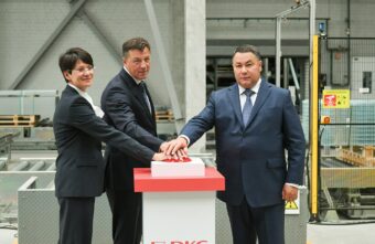 Игорь Руденя принял участие в открытии первого в России высокотехнологичного роботизированного складского комплекса АО «ДКС» Игорь Руденя принял участие в открытии первого в России высокотехнологичного роботизированного складского комплекса АО «ДКС»