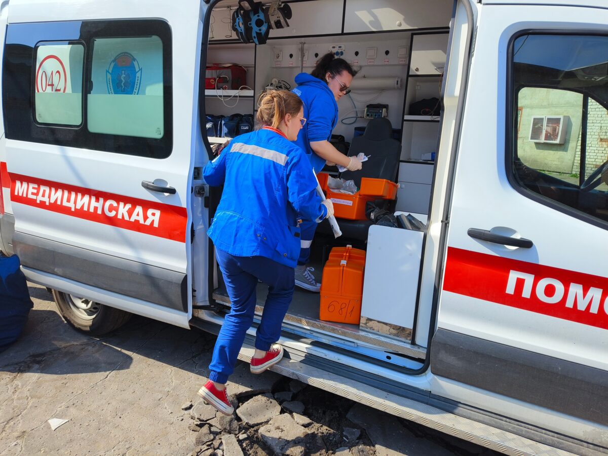 В Твери прошли учения медиков при терактах с применением беспилотников  