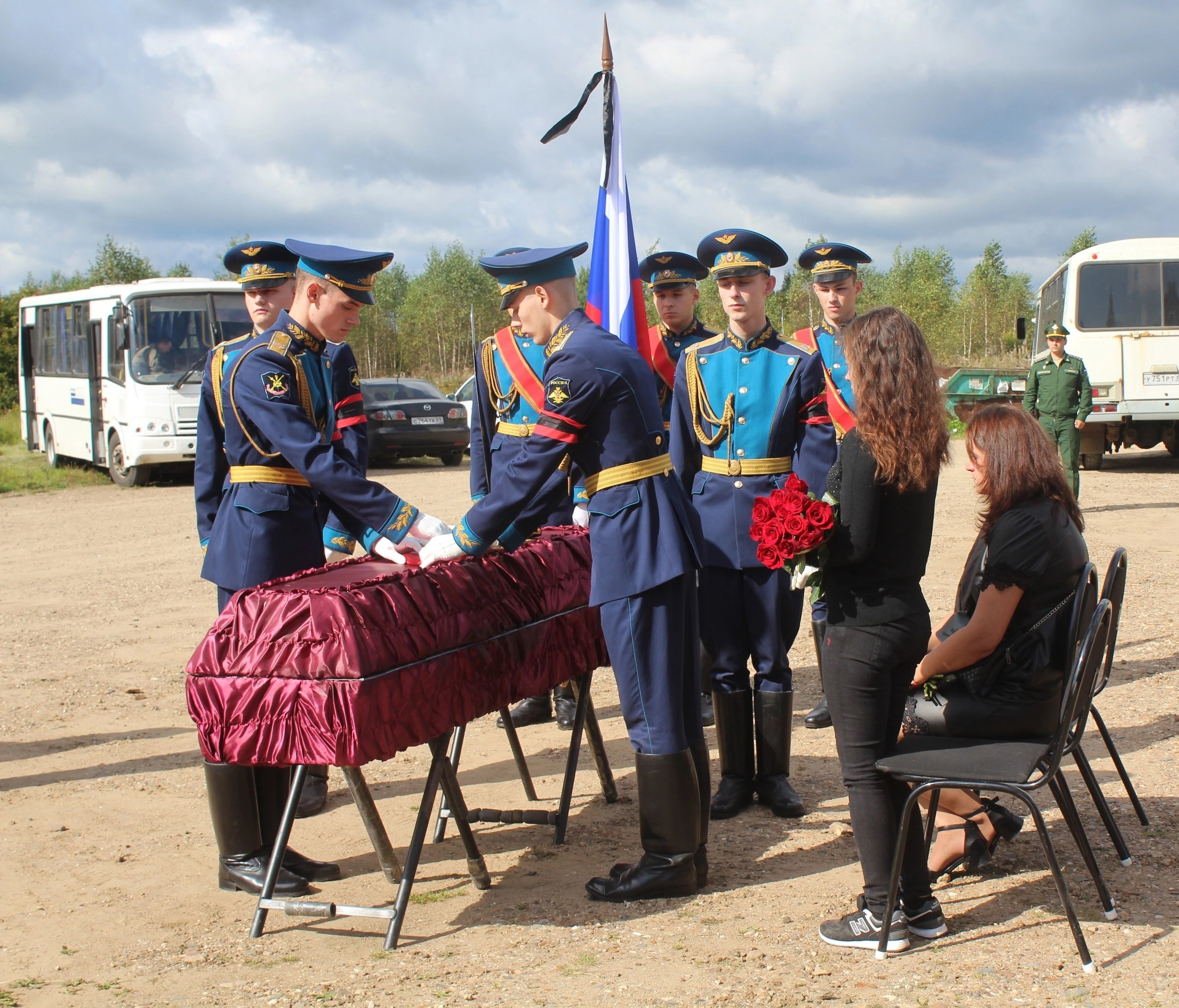 В Тверской области проводили в последний путь Александра Федорова
