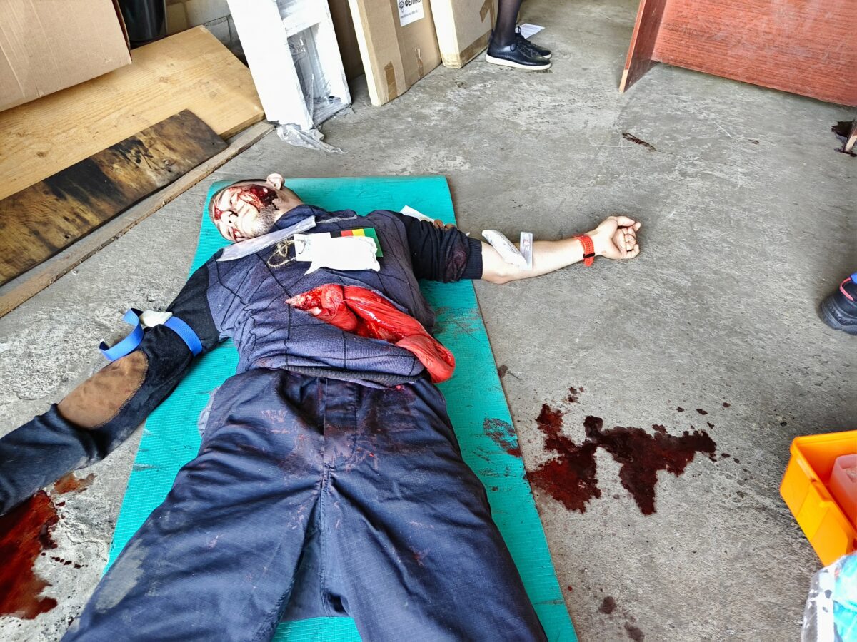 В Твери прошли учения медиков при терактах с применением беспилотников  