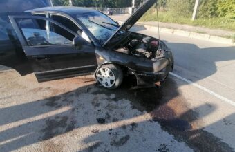 LADA и Hyundai столкнулись в Твери, есть пострадавший