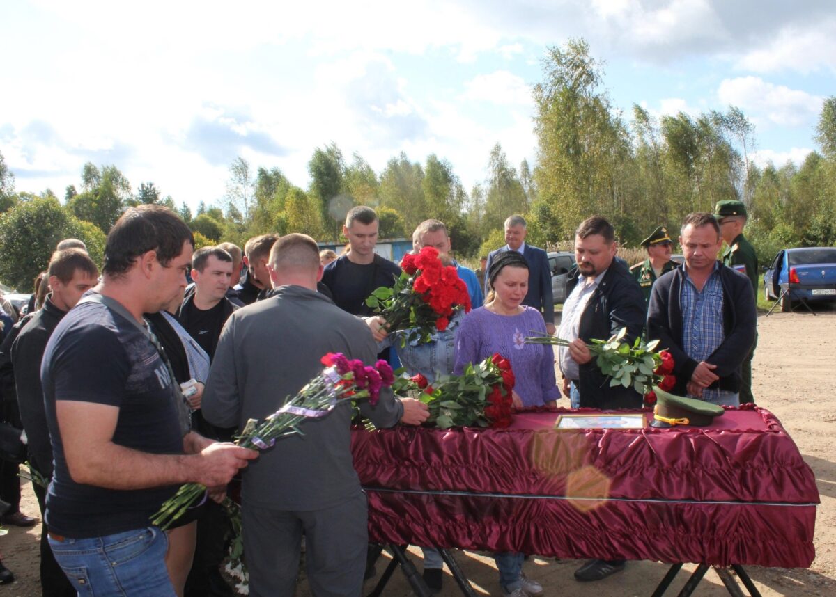 В Тверской области проводили в последний путь Александра Федорова
