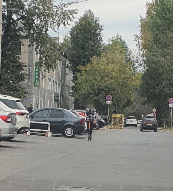 В Твери за неделю оштрафовали 19 самокатчиков