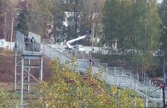 Тверитяне пожаловались на отсутствие освещения у моста Тверитяне пожаловались на отсутствие освещения у моста