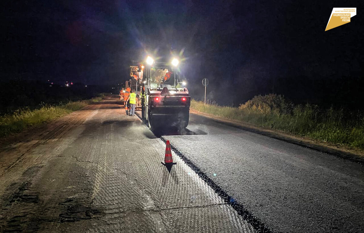 Дороги Тверской области ремонтируют с опережением сроков