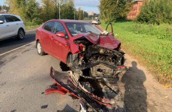 7-летняя девочка пострадала в столкновении Kia и Audi в Тверской области