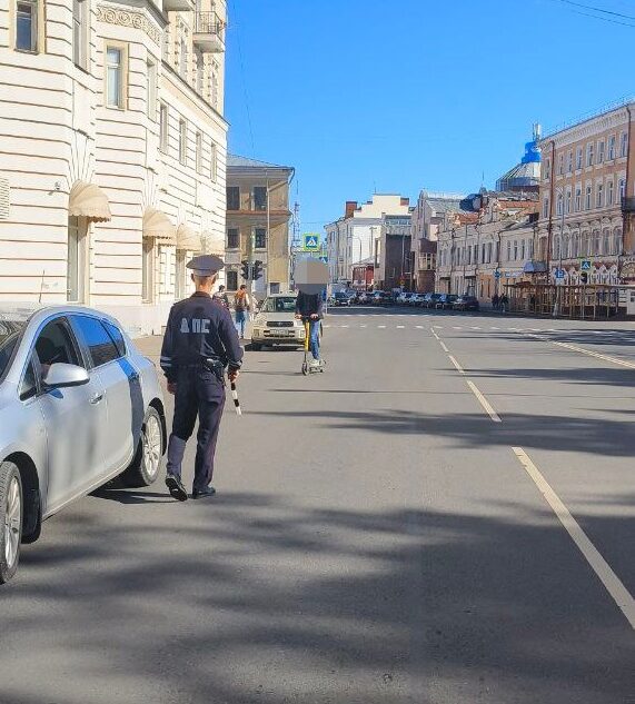 В Твери за неделю оштрафовали 19 самокатчиков