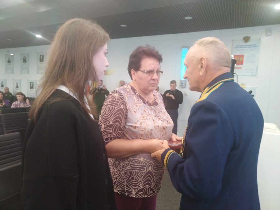 В Тверской области вручили посмертные награды родственникам участников СВО