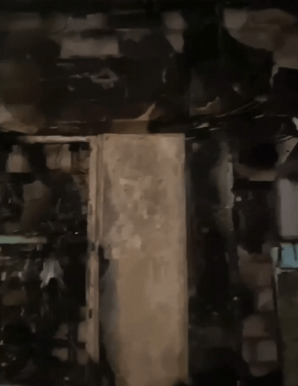 Жители многоэтажного дома в Тверской области показали последствия пожара