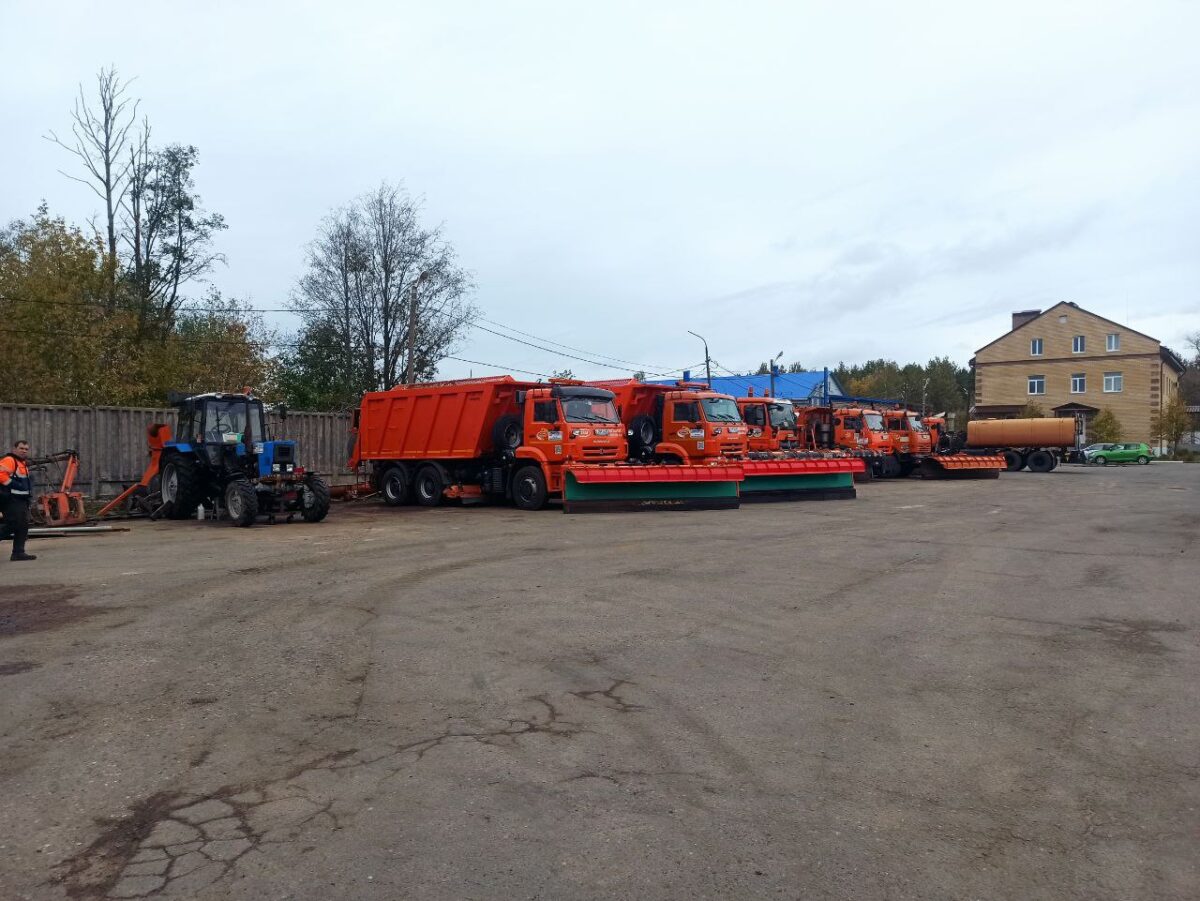 Автотрассы Тверской области готовят к зимнему сезону