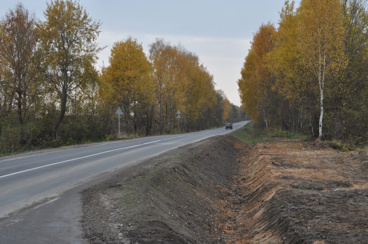 На трассе в Тверской области протестирую "Кибер-Шерифа"