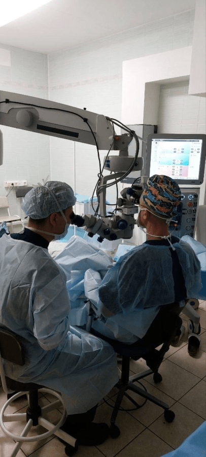 В Тверской области впервые провели сложную операцию на глазах