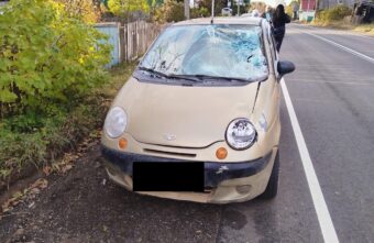 Пешеход-нарушитель попал под колёса "Матиза" в Тверской области