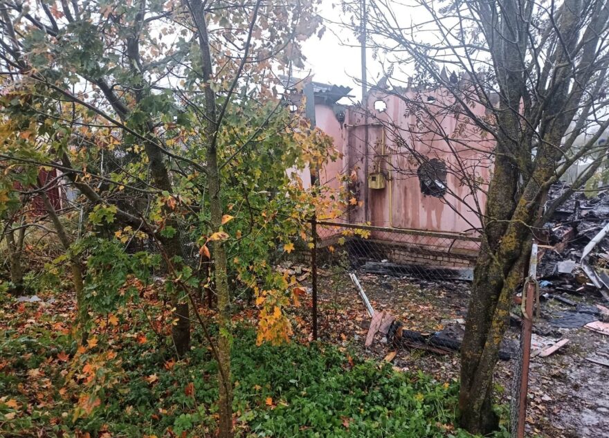 При пожаре под Тверью погибли два человека