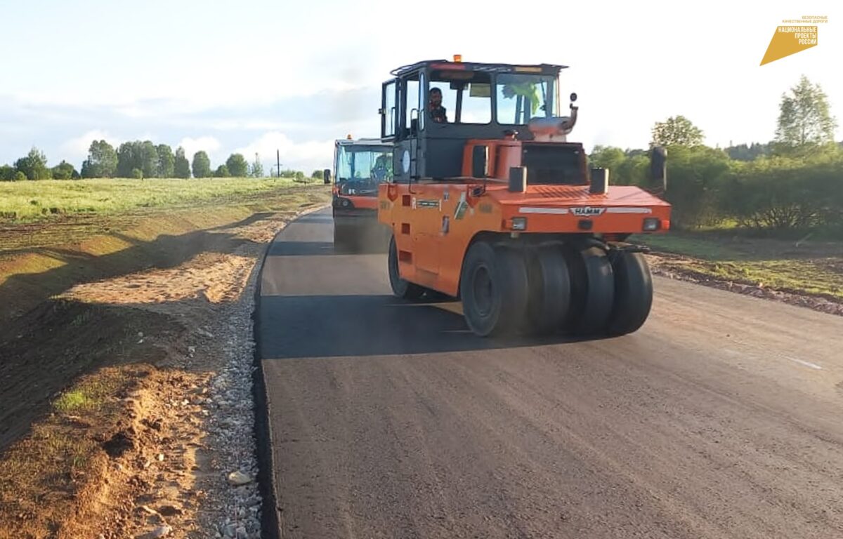 В Тверской области приступили ко второму этапу реконструкции дороги,  входящей в состав транспортной хорды | ТОП Тверь новости